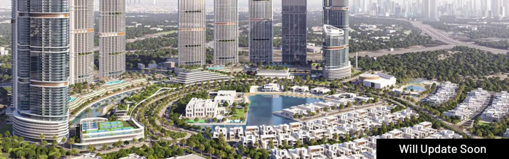 A view of Sobha Elwood community at Dubai land offering luxurious villas